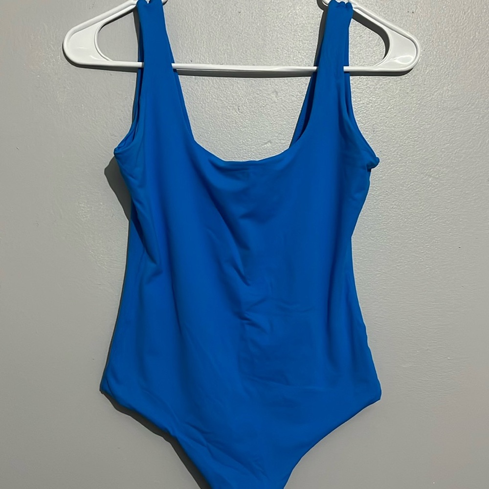 Pumiey Blue Bodysuit